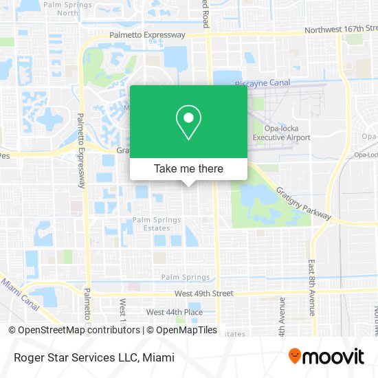 Roger Star Services LLC map
