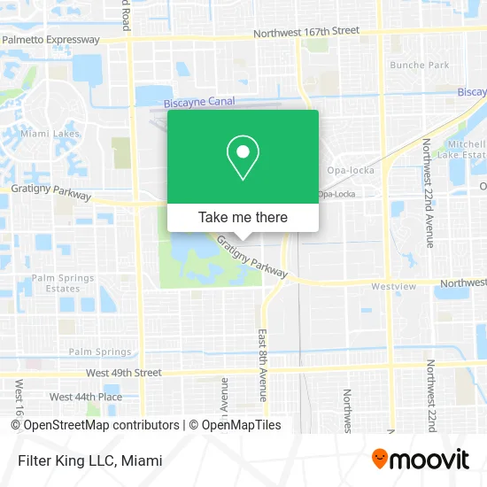 Filter King LLC map