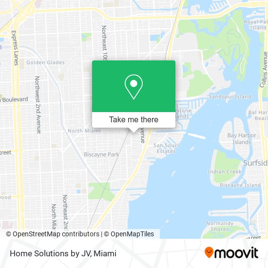 Home Solutions by JV map