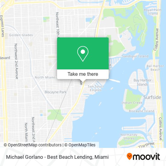 Mapa de Michael Gorlano - Best Beach Lending