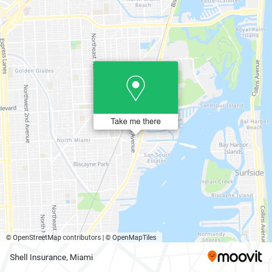 Mapa de Shell Insurance