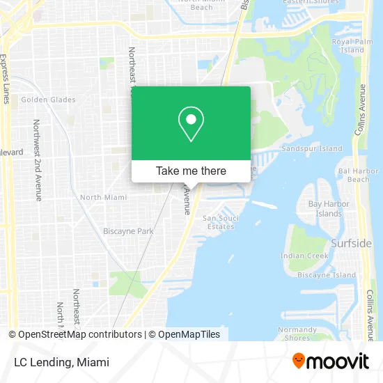 LC Lending map