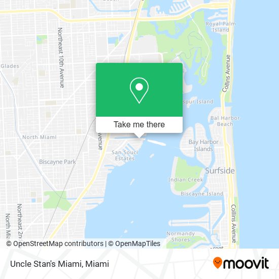 Uncle Stan's Miami map