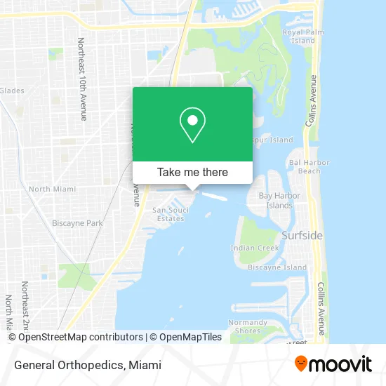 General Orthopedics map