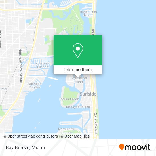 Mapa de Bay Breeze