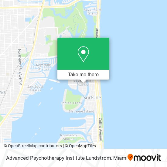 Advanced Psychotherapy Institute Lundstrom map