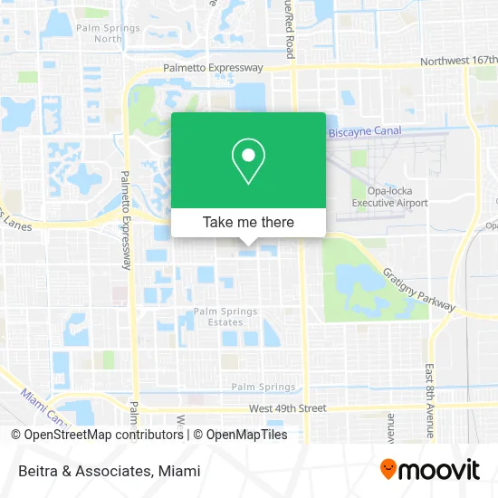 Beitra & Associates map