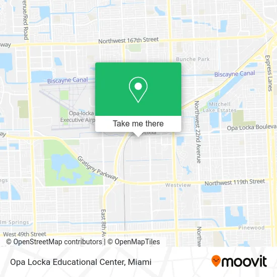 Opa Locka Educational Center map