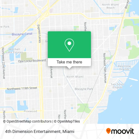 4th Dimension Entertainment map