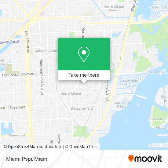 Miami Pspi map