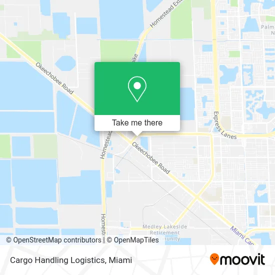 Cargo Handling Logistics map