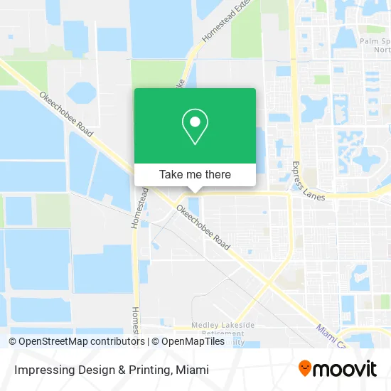 Impressing Design & Printing map
