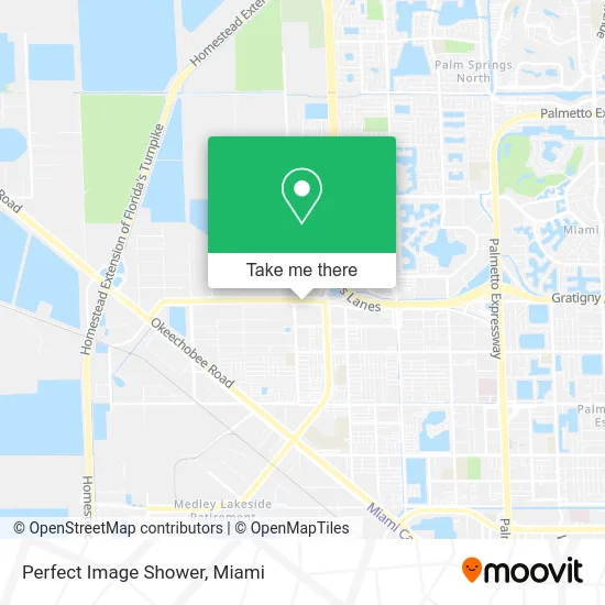 Perfect Image Shower map