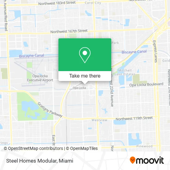 Steel Homes Modular map