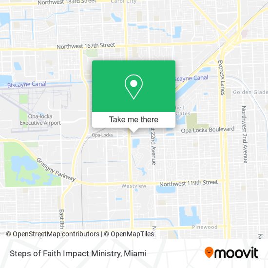 Mapa de Steps of Faith Impact Ministry