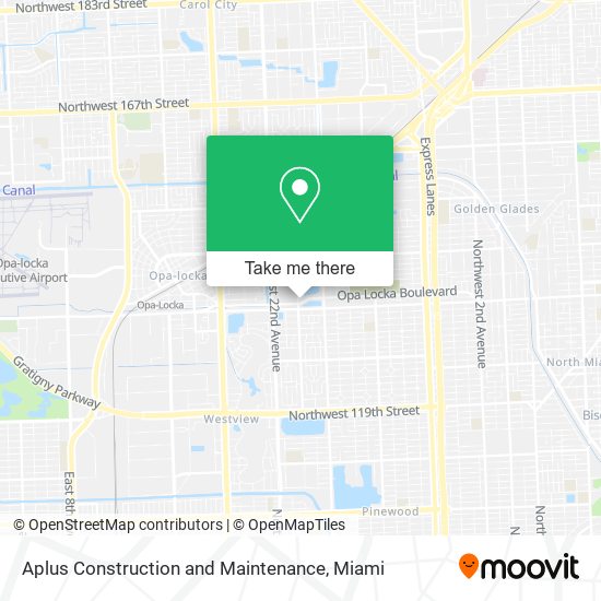 Aplus Construction and Maintenance map