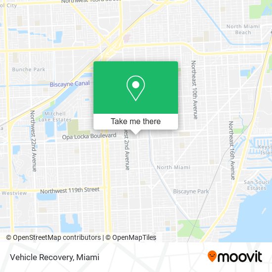 Vehicle Recovery map