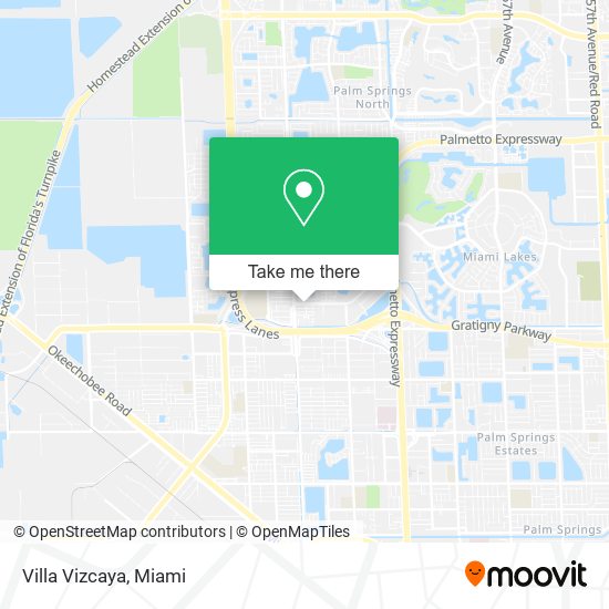 Mapa de Villa Vizcaya