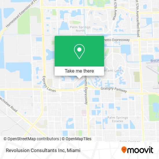 Revolusion Consultants Inc map