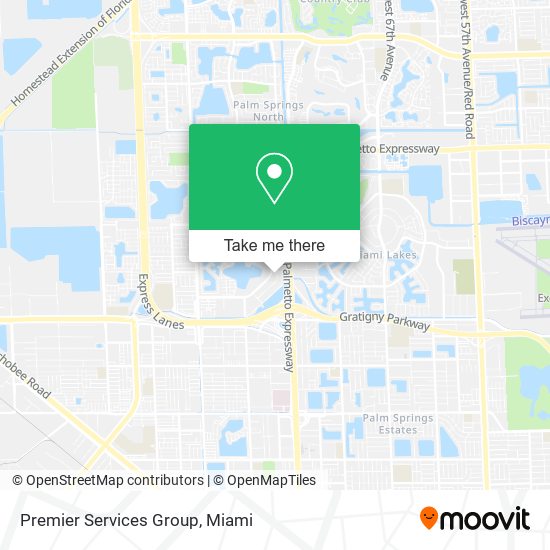 Premier Services Group map