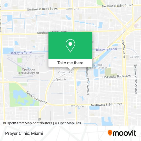 Prayer Clinic map