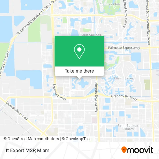 It Expert MSP map