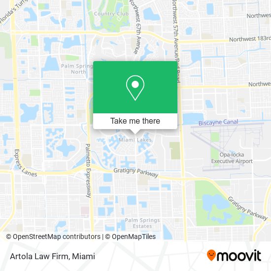 Artola Law Firm map