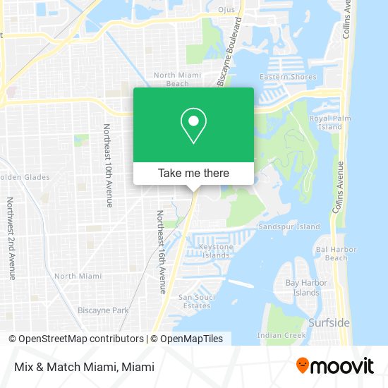 Mix & Match Miami map