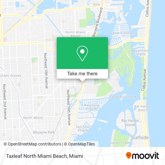 Mapa de Taxleaf North Miami Beach