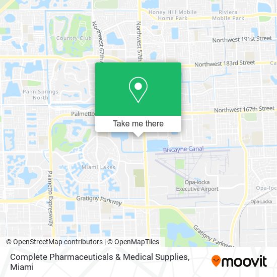 Complete Pharmaceuticals & Medical Supplies map