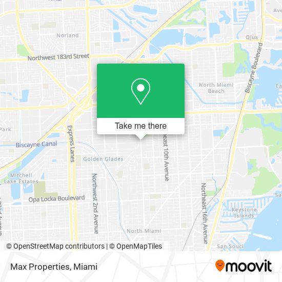 Mapa de Max Properties