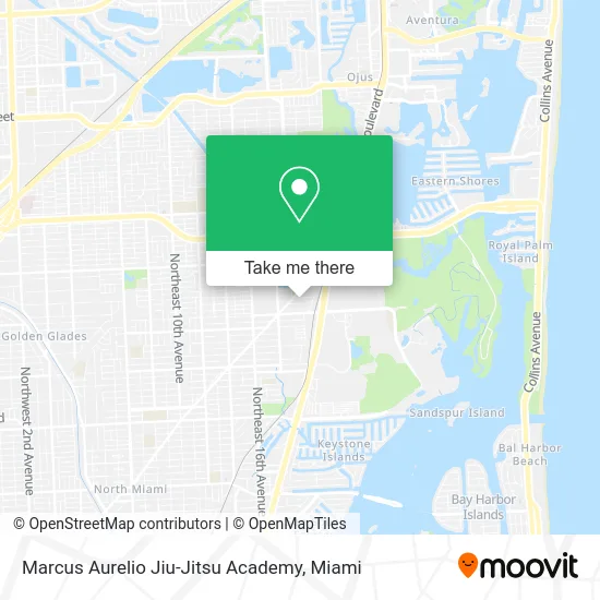 Marcus Aurelio Jiu-Jitsu Academy map