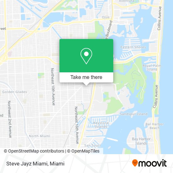 Steve Jayz Miami map