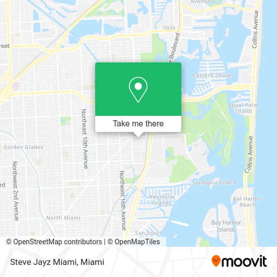 Steve Jayz Miami map