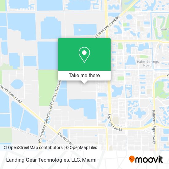 Mapa de Landing Gear Technologies, LLC
