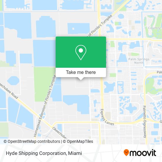 Mapa de Hyde Shipping Corporation