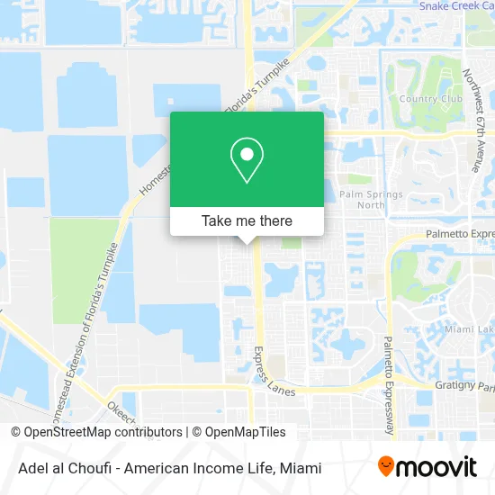 Adel al Choufi - American Income Life map
