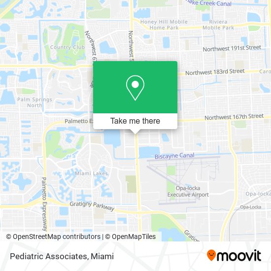 Mapa de Pediatric Associates