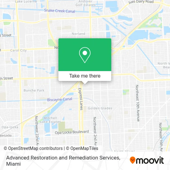 Advanced Restoration and Remediation Services map
