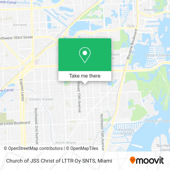 Church of JSS Christ of LTTR-Dy SNTS map