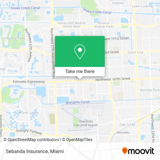 Sebanda Insurance map