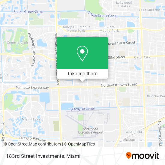 Mapa de 183rd Street Investments