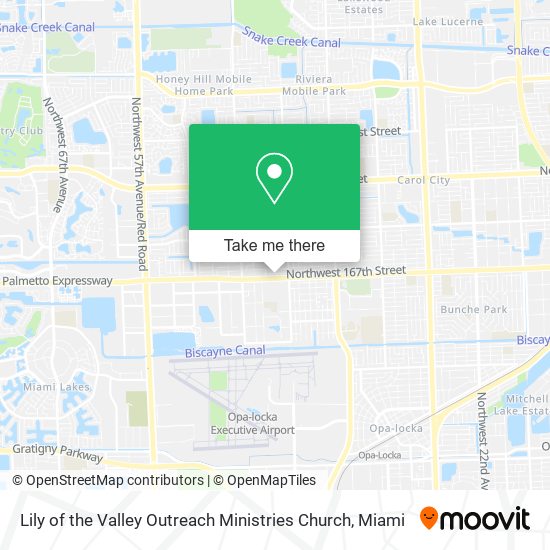 Lily of the Valley Outreach Ministries Church map