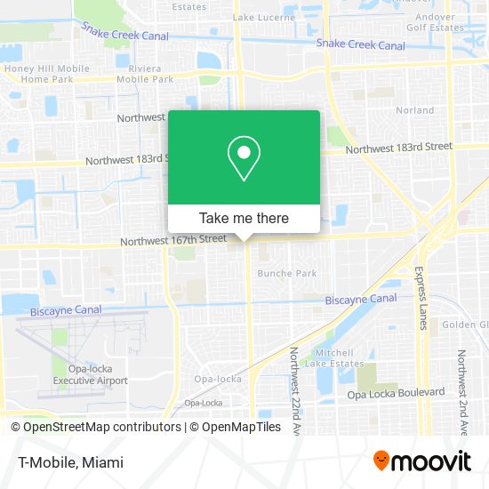 T-Mobile map