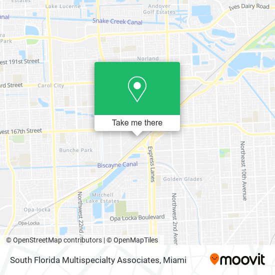 Mapa de South Florida Multispecialty Associates