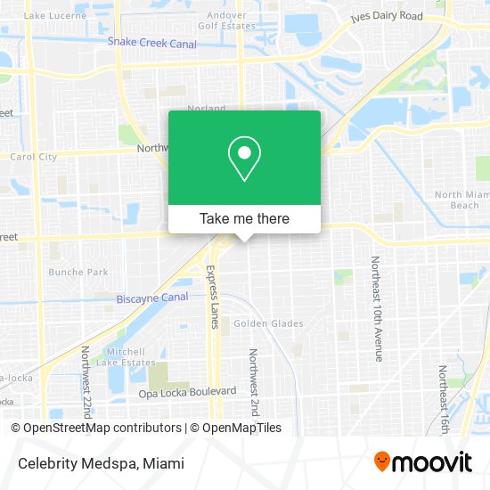 Mapa de Celebrity Medspa