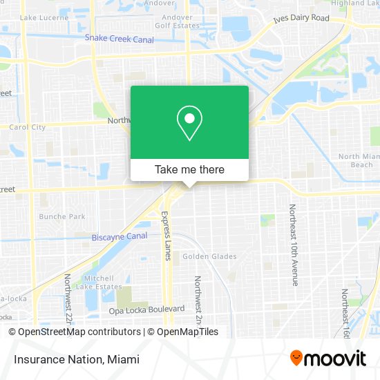 Mapa de Insurance Nation