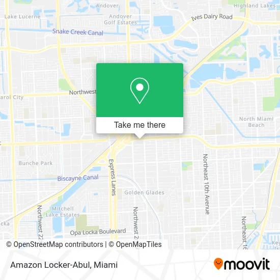 Amazon Locker-Abul map