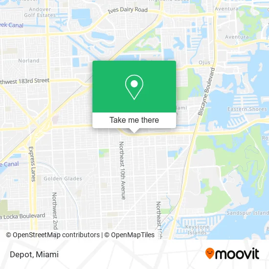 Depot map