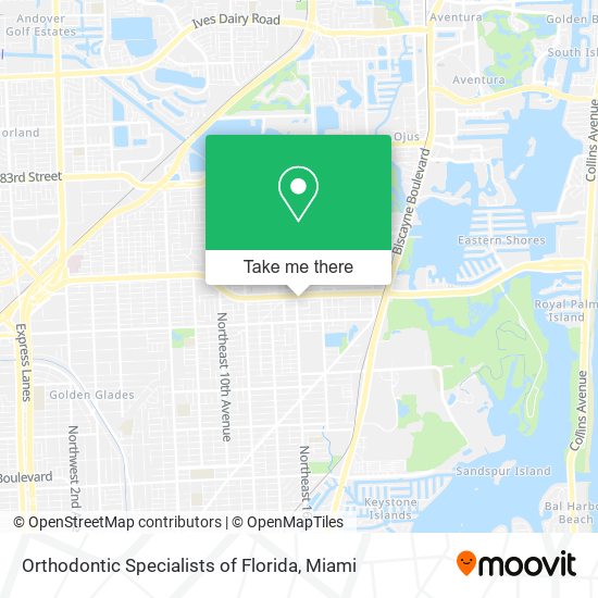 Orthodontic Specialists of Florida map